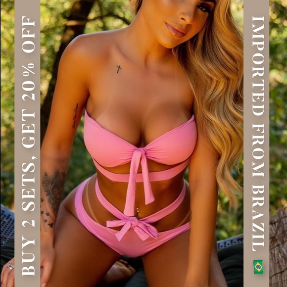 High Quality Brazilian bikini set - top & bottom - Picture 2 of 15